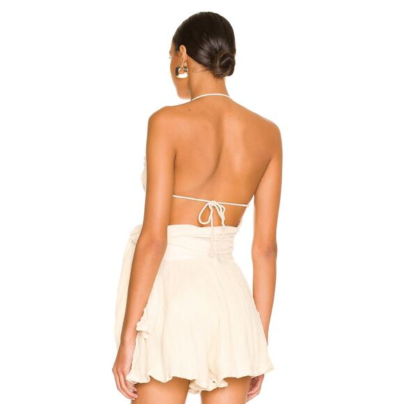 Jen’s Pirate Booty Appolonia Wrap Top White Boho Size XS - Picture 2 of 7